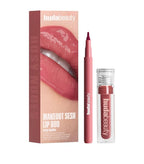 Huda Beauty Makeout Sesh Lip Duo | Rosewood Lip Tint & Bombshell Gloss