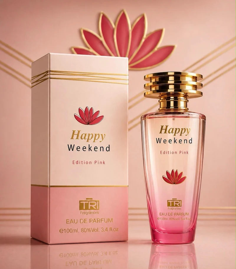 Happy Weekend Eau de Parfum | Edition Pink – 100ml