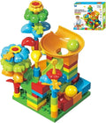 FunSlide 91-Piece Marble Run Building Set | Educational Construction Toy