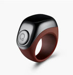 Smart Zikr Ring with OLED Display – Digital Tasbih Counter & 5 Prayer Time Reminders