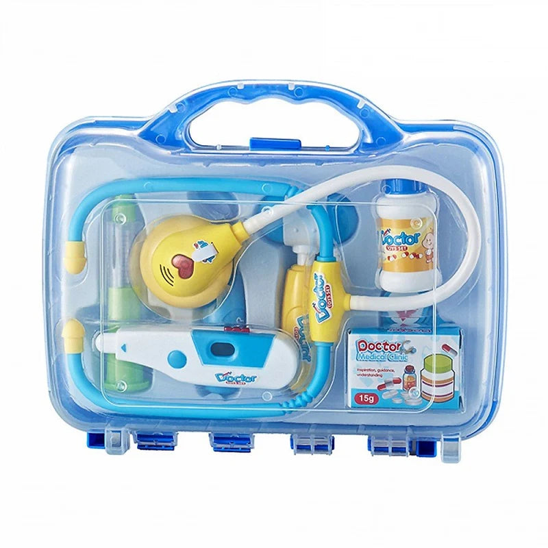 Kids Doctor Set with Stethoscope &amp; Medical Accessories – Pretend Play Doctor Kit with Carry Case