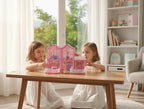 DreamVilla 172-Piece Villa Dollhouse Playset for Girls – DIY Coloring House with Dolls & Furniture