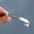 Ayat ul Kursi Islamic Bangle | Elegant Arabic Calligraphy Bracelet