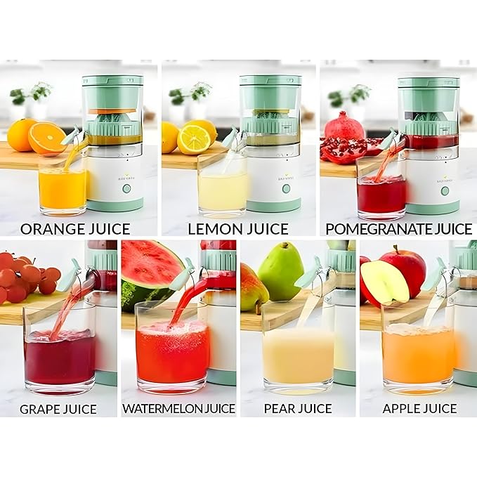 Electric Citrus Juicer | 80W Portable Lemon & Orange Squeezer