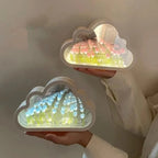 3D Infinity Tulip Night Light – Cloud-Shaped LED Flower Lamp for Bedroom & Home Décor